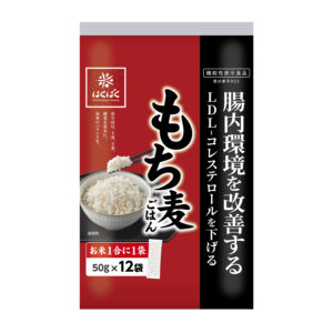 「機能性もち麦ごはん」発売/はくばく