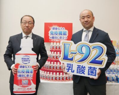 カルピス由来の免疫飲料発売/アサヒ飲料