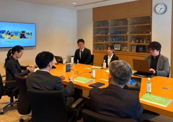 大学学生と交流し自社の課題解決提案も/アミノアップ