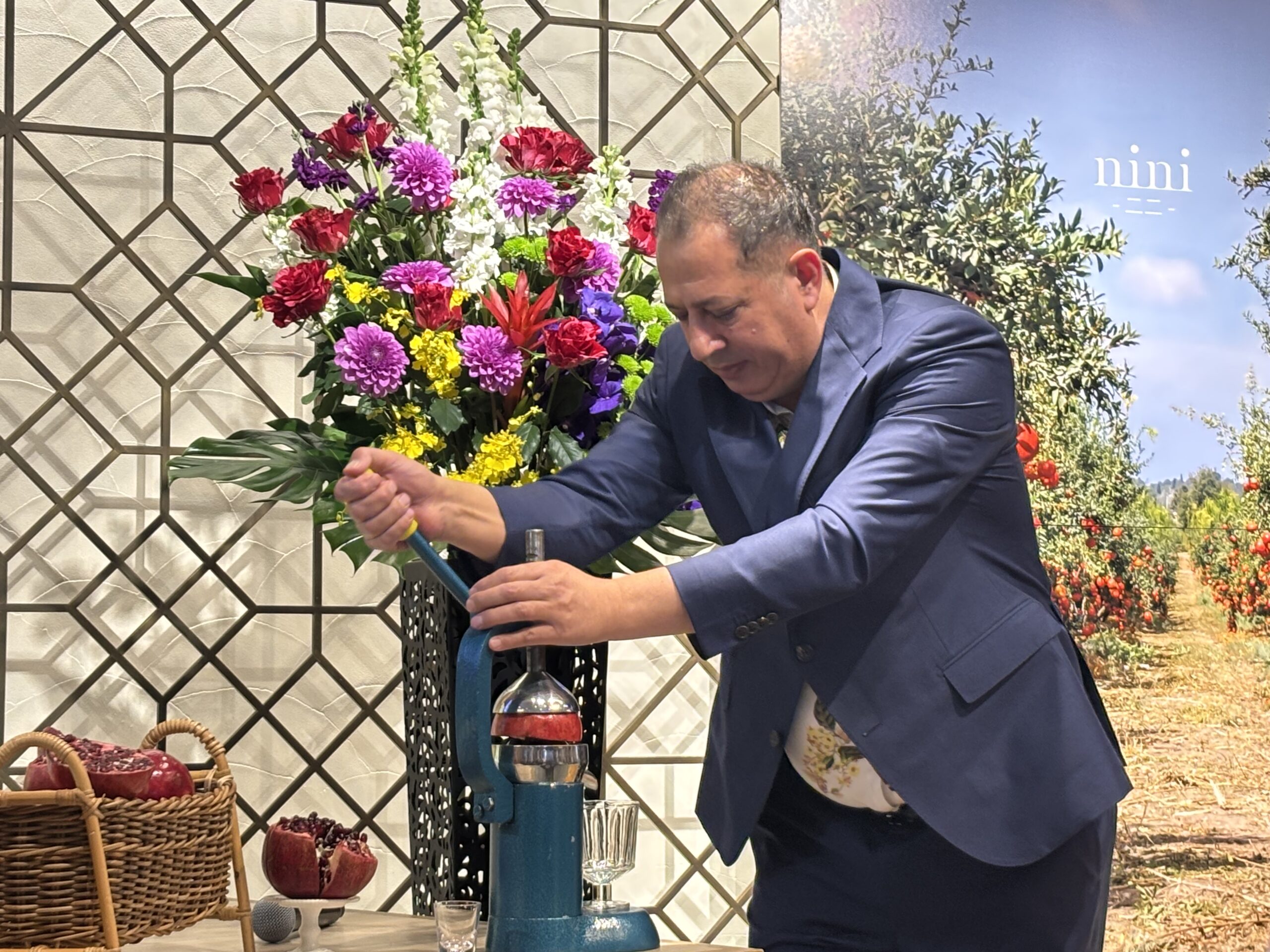 砂糖不使用ザクロとイチジクのみで熟成発酵／nini