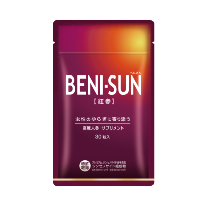 サプリ「BENI-SUN」発売/金氏高麗人参